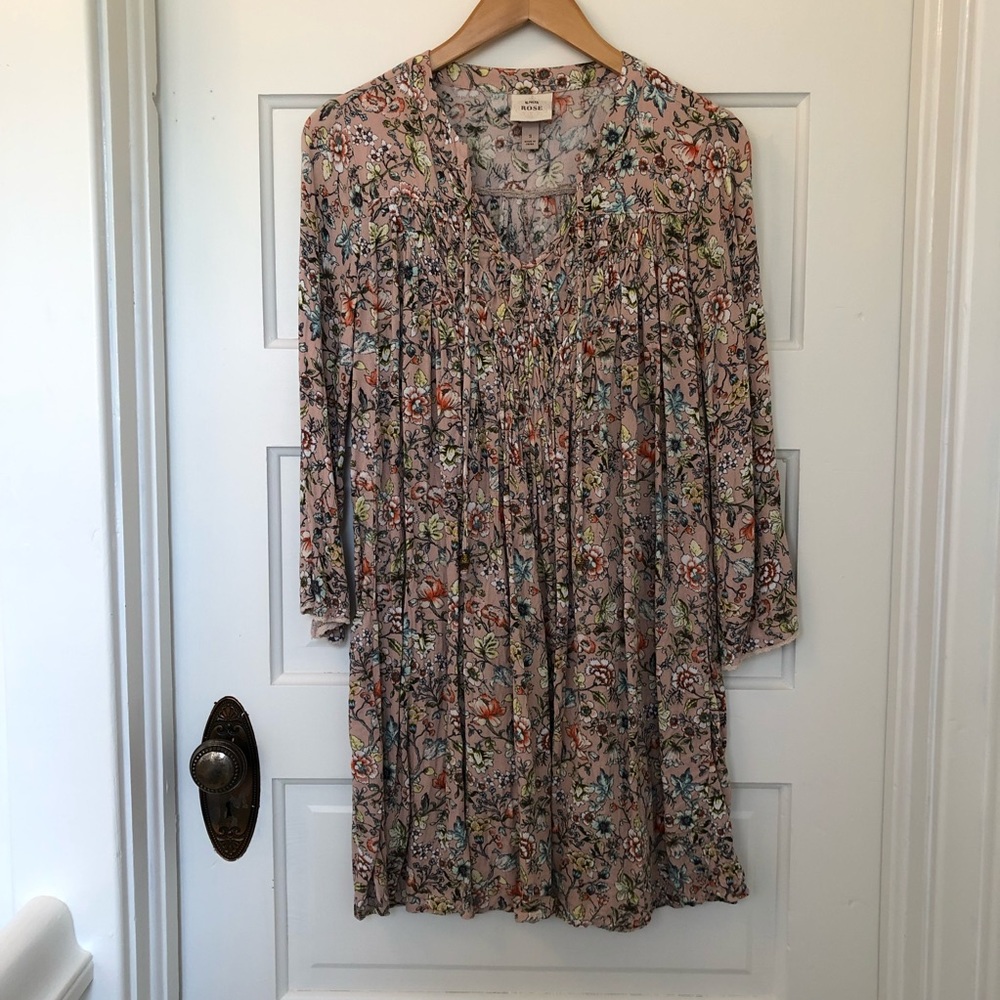 Knox Rose flowered tunic
